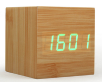 Wooden Alarm Clock 